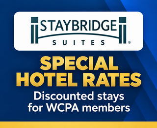 Staybridge Suites special discounted hotel rates for WCPA members